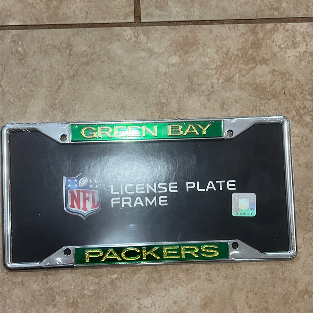 Green Bay Packers License Plate Frame